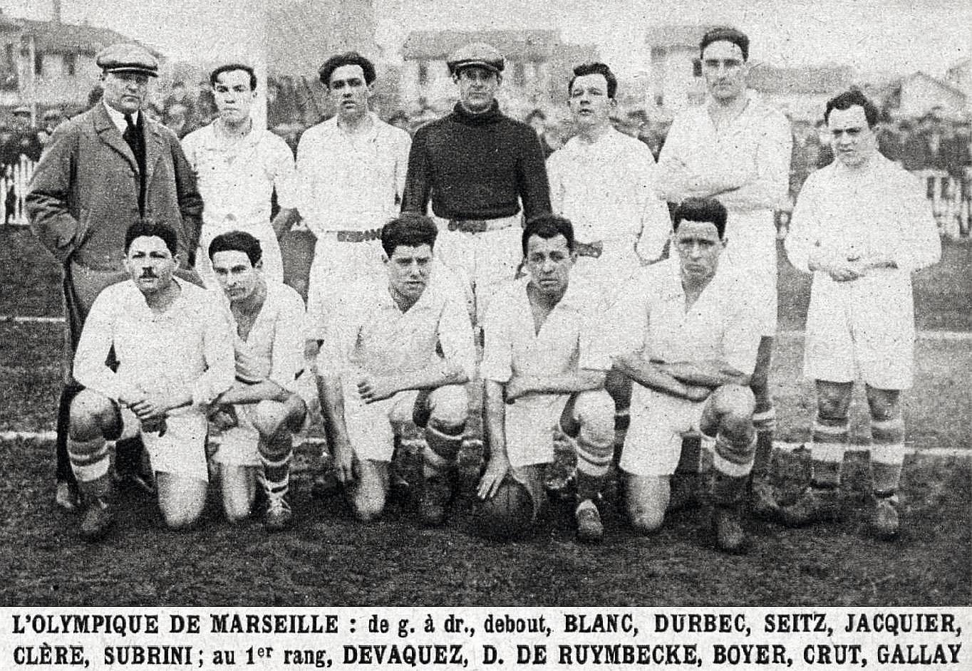 L'Olympique de Marseille, 1926