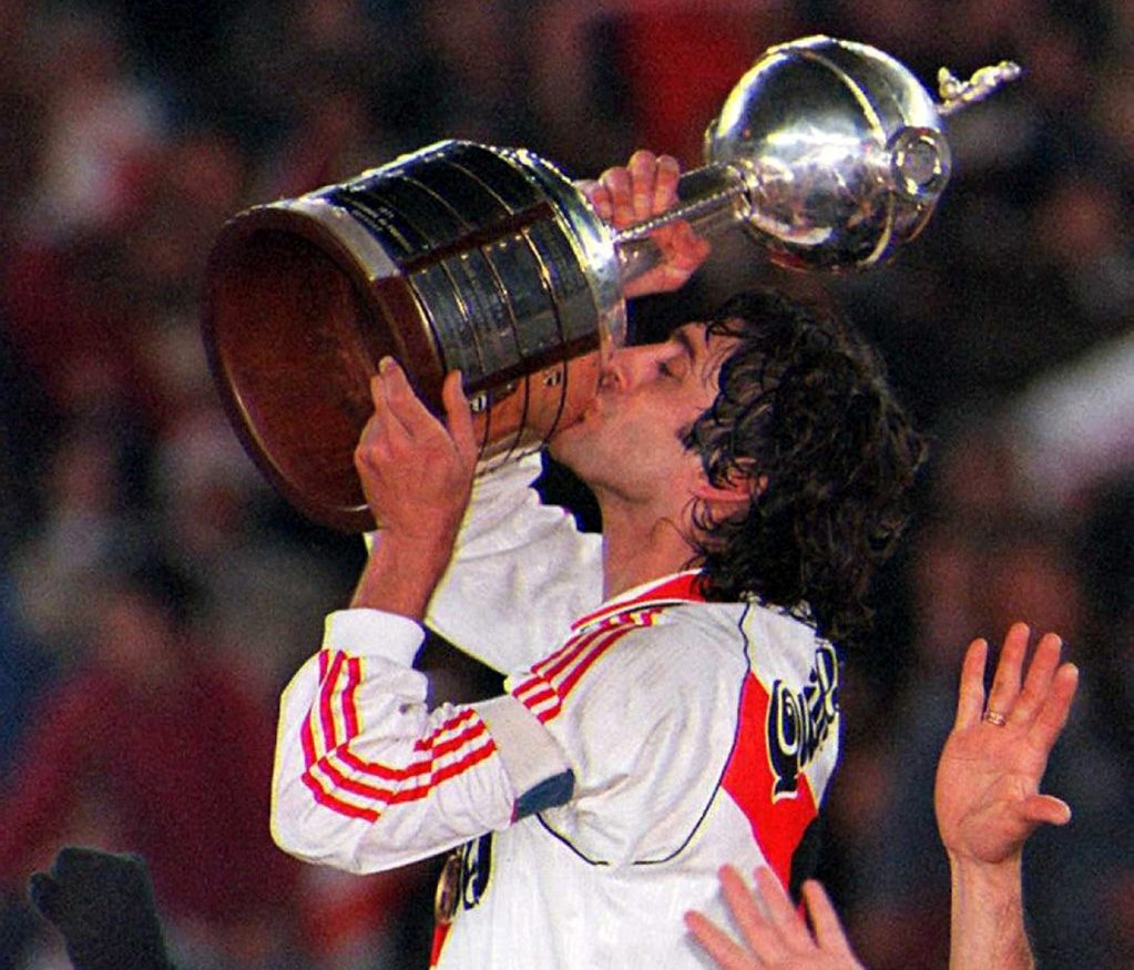 River Plate, vainqueur de la Copa Libertadores 1996