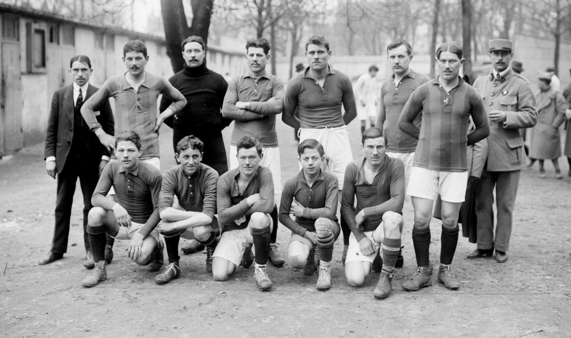 Olympique de Paris, France. 1919