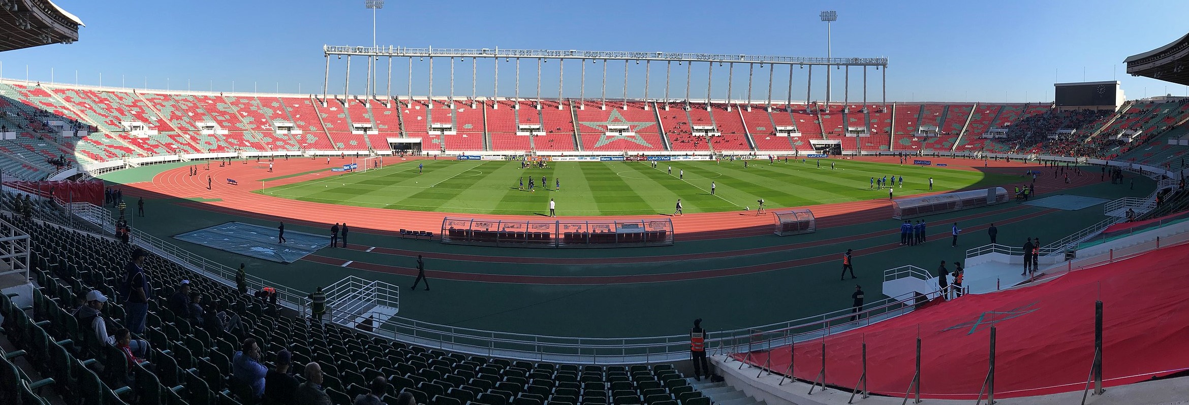 Stade Prince Moulay-Abdallah, Rabat, Maroc