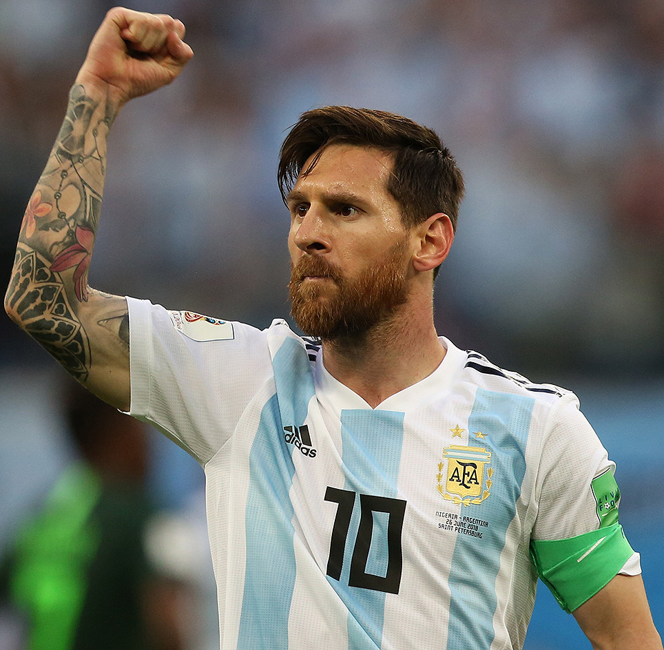 Lionel Messi, Argentine, 2018